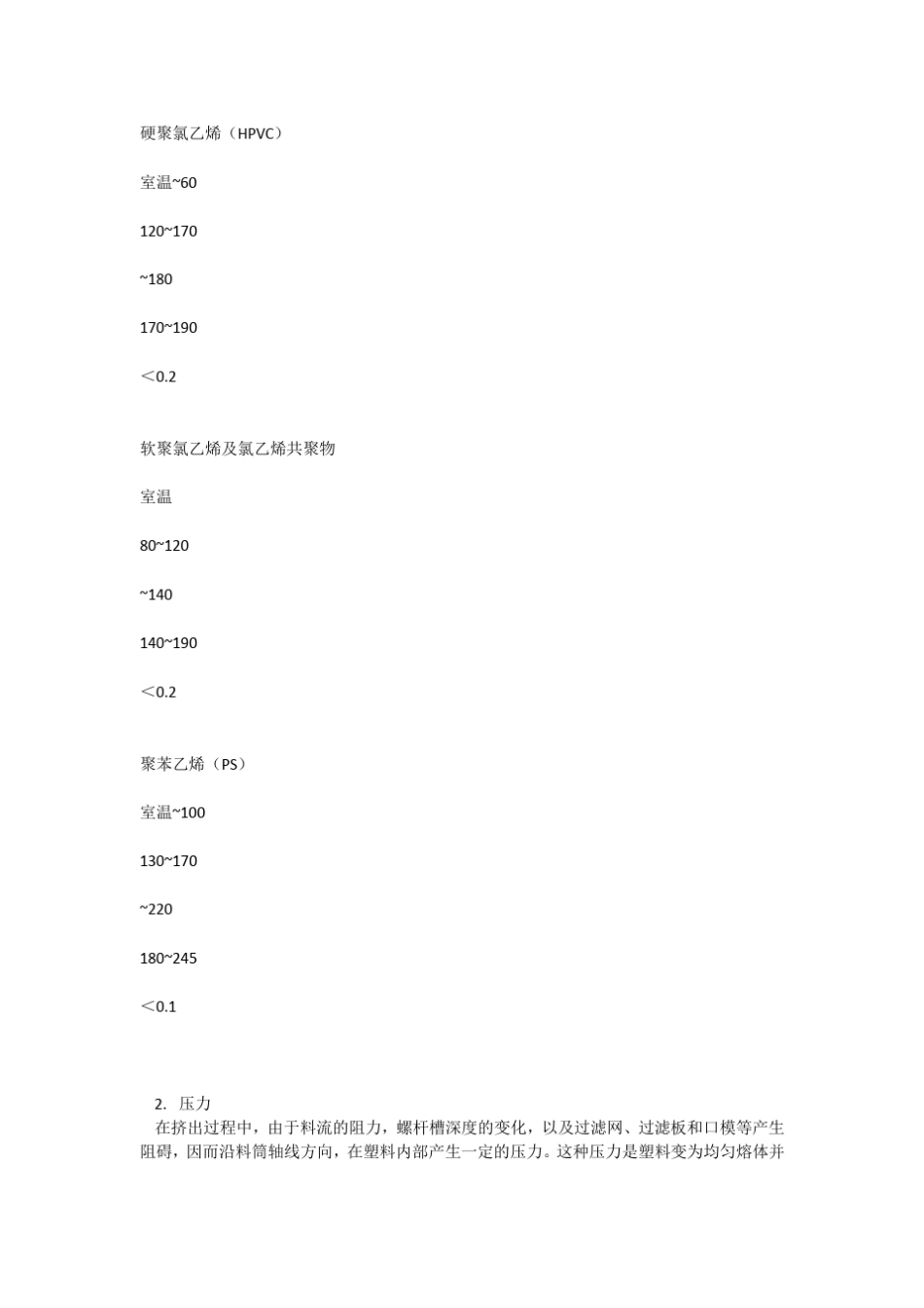 挤出成型工艺参数包括温度_第3页