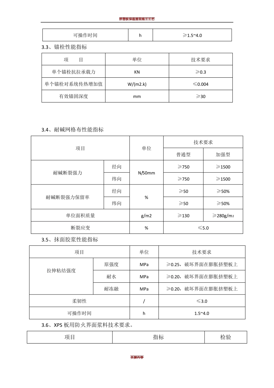 挤塑板外墙保温专项施工方案_第3页