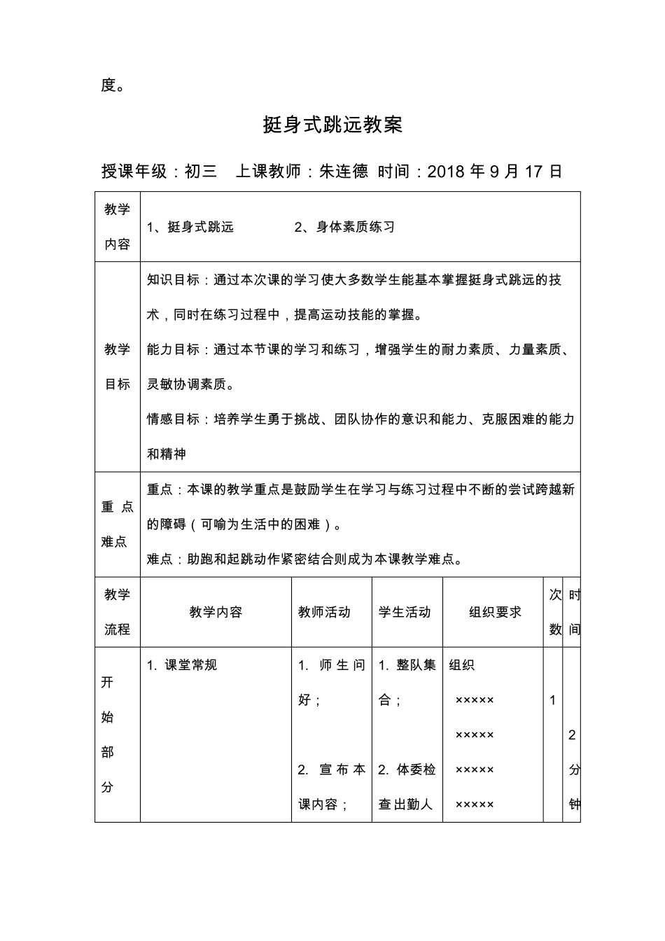 挺身式跳远教学设计_第2页