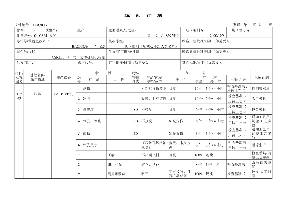 控制计划样件汇总_第3页