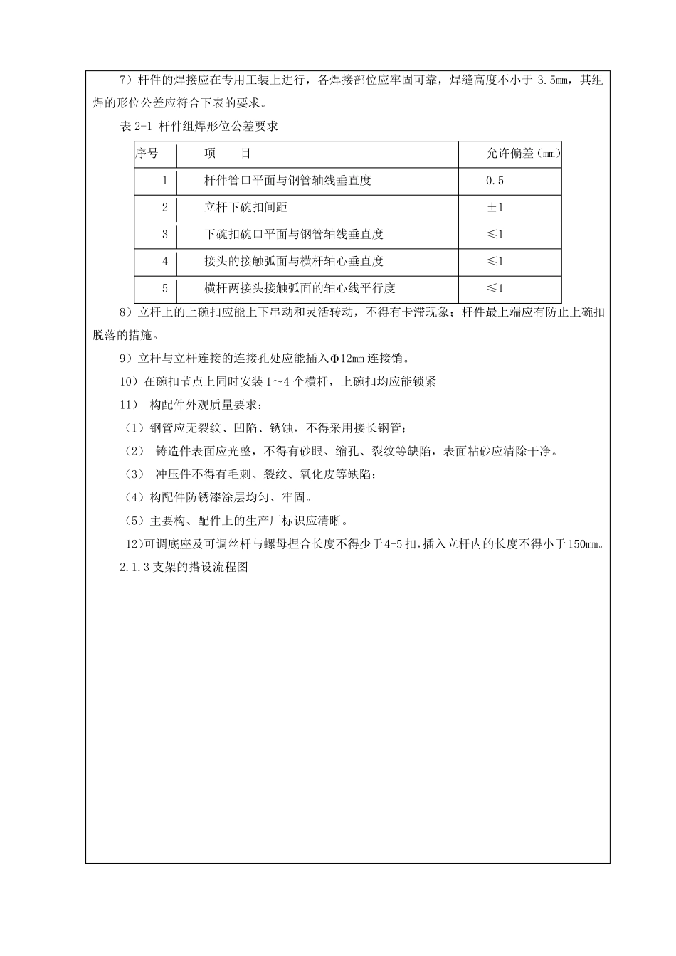 支架安全技术交底记录_第2页