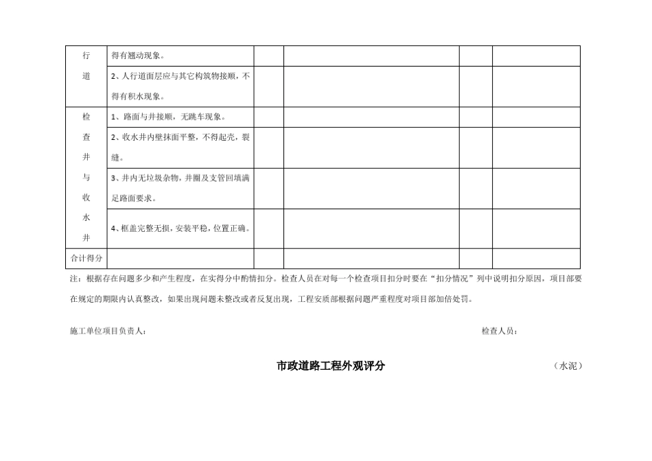 政工程评分表_第2页