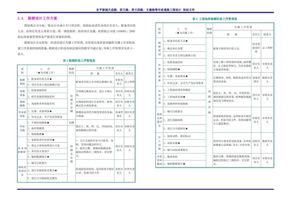 政道路工程设计投标文件_第3页
