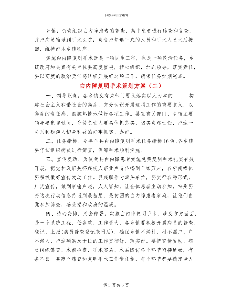 白内障复明手术策划方案_第3页