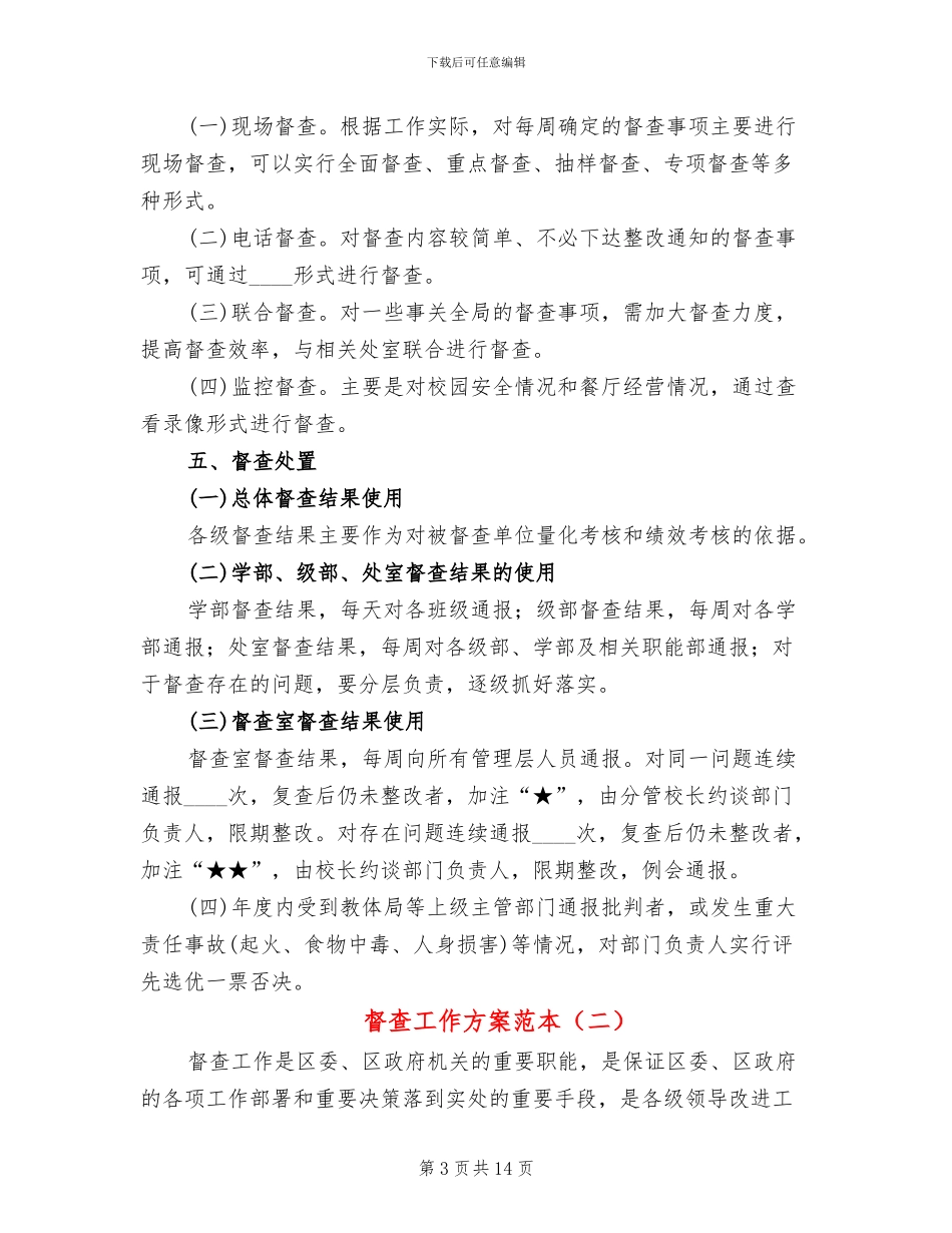 督查工作方案范本_第3页