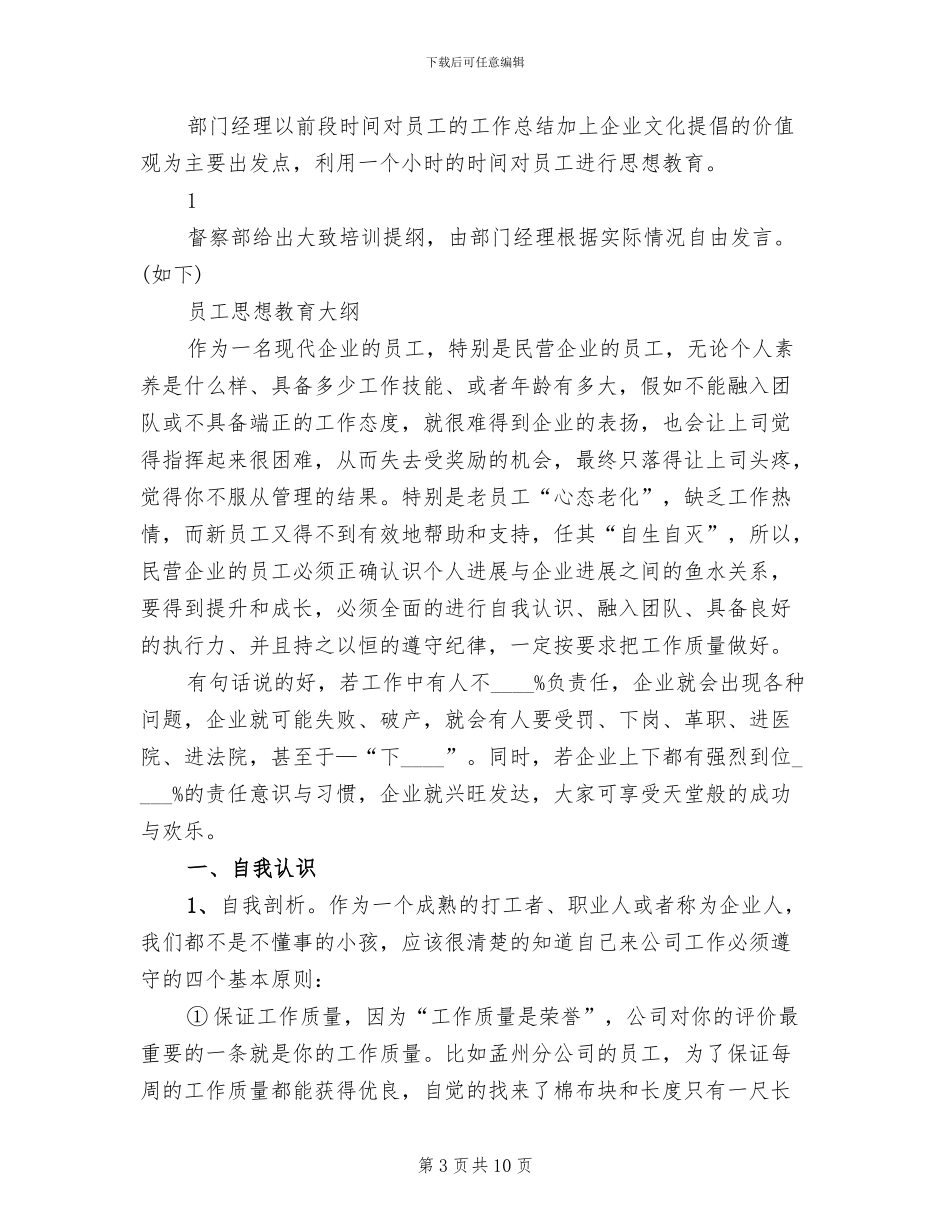 督察部工作方案范文(2篇)_第3页