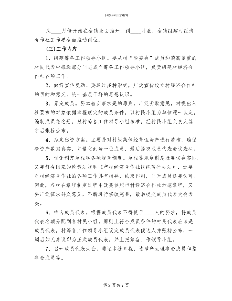 经济合作社规范组建方案_第2页