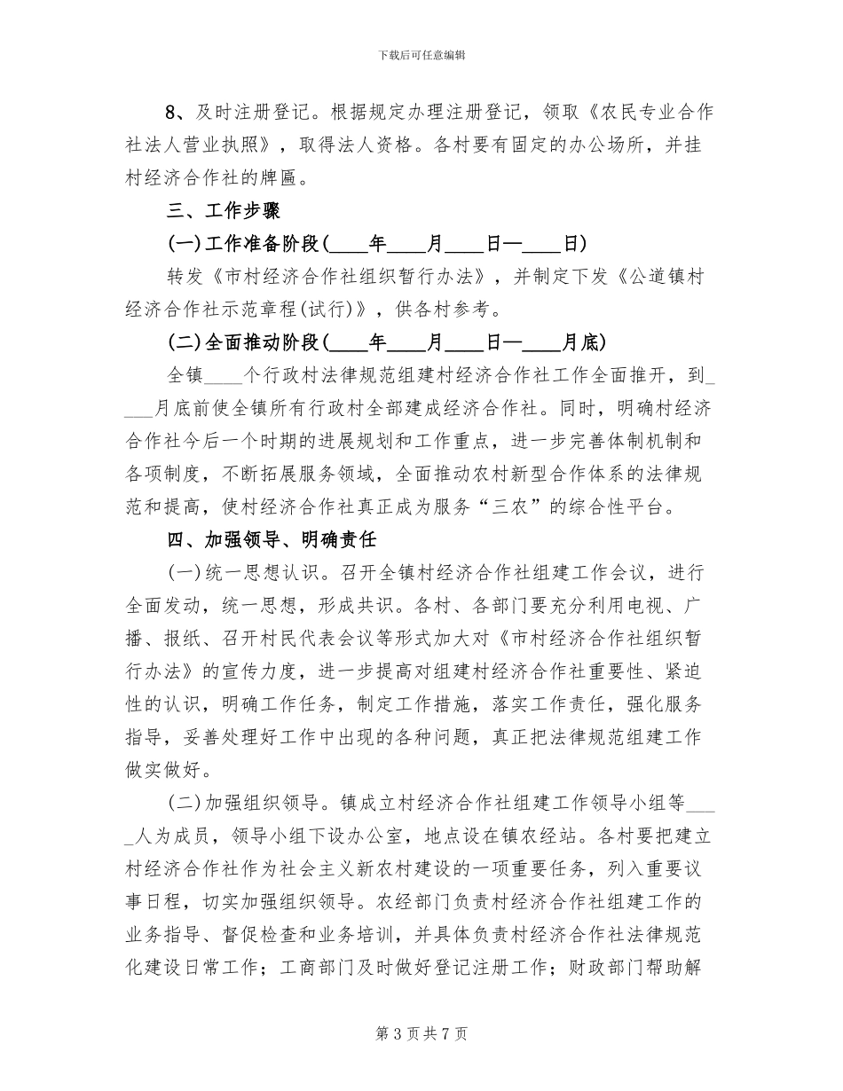 经济合作社规范组建方案_第3页