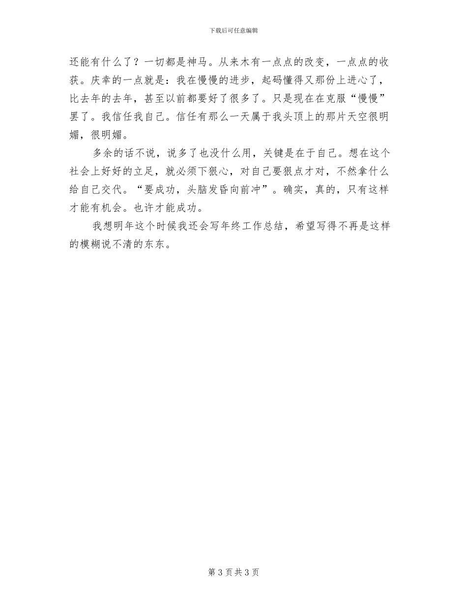 绝版2024久违家乡的思乡者的工作总结_第3页
