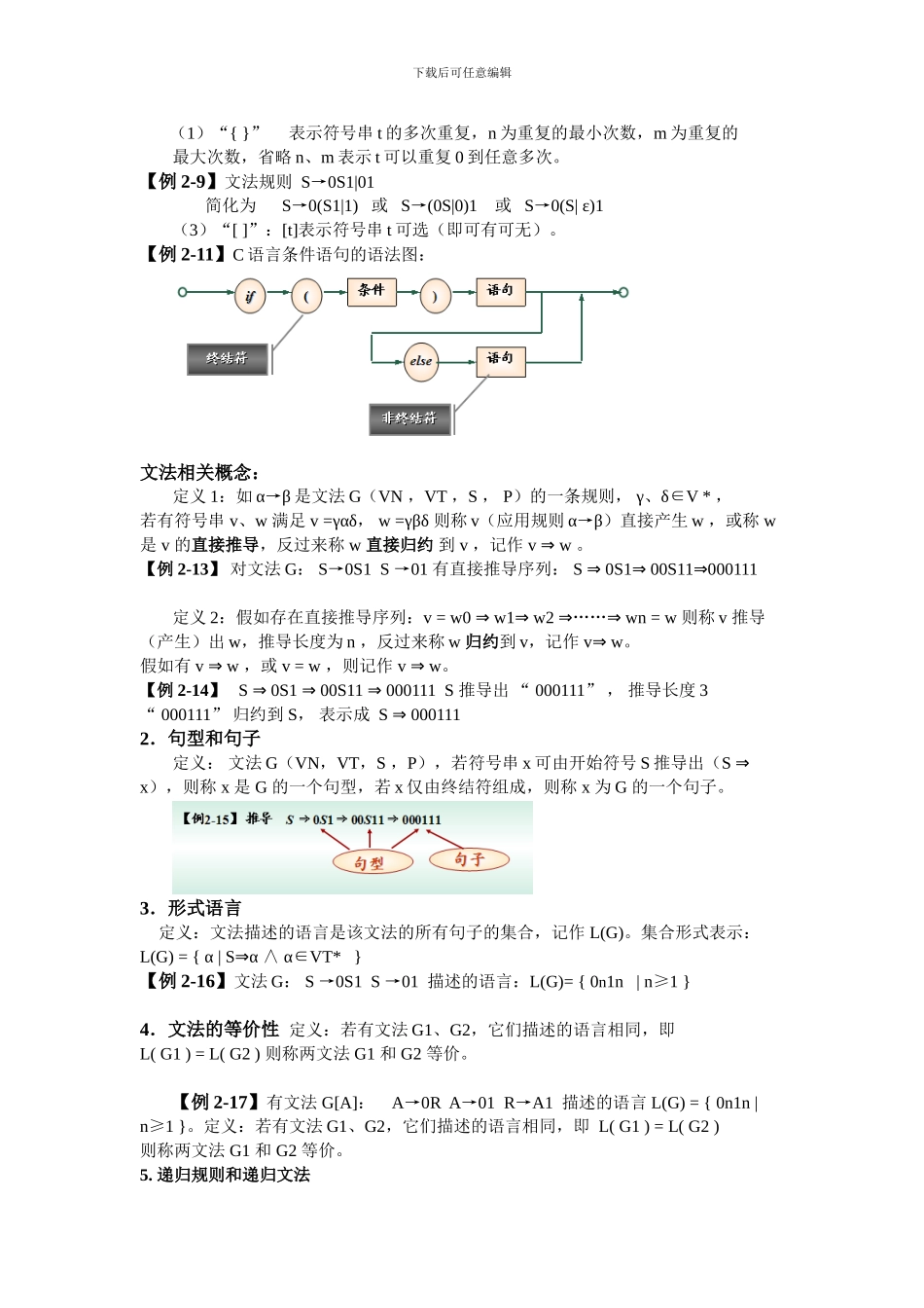 编译原理-复习重难点_第3页