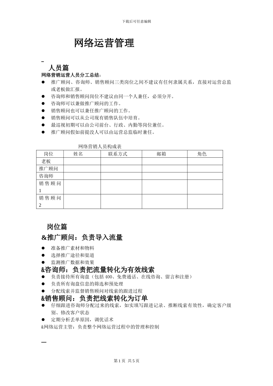 网络运营计划书_第1页