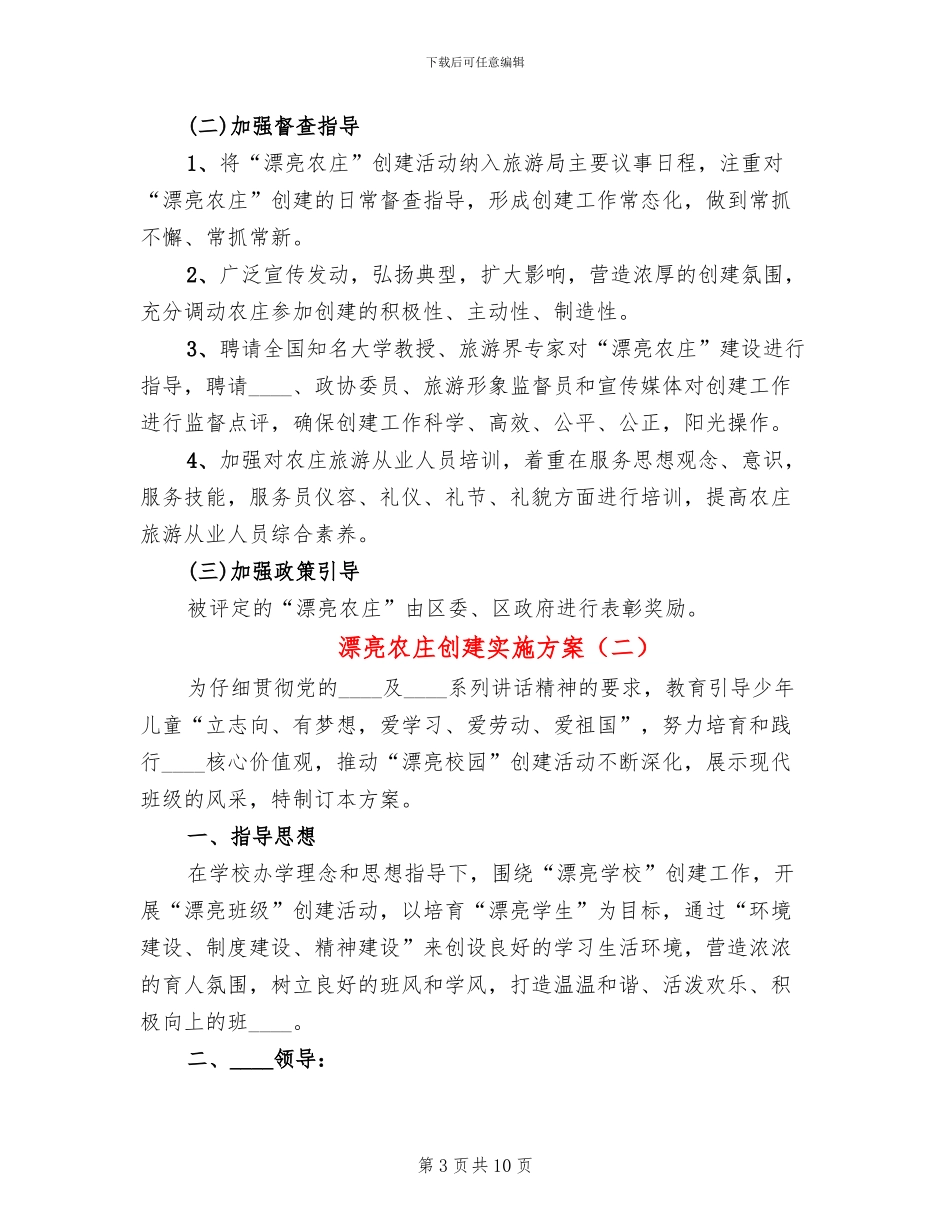 美丽农庄创建实施方案_第3页