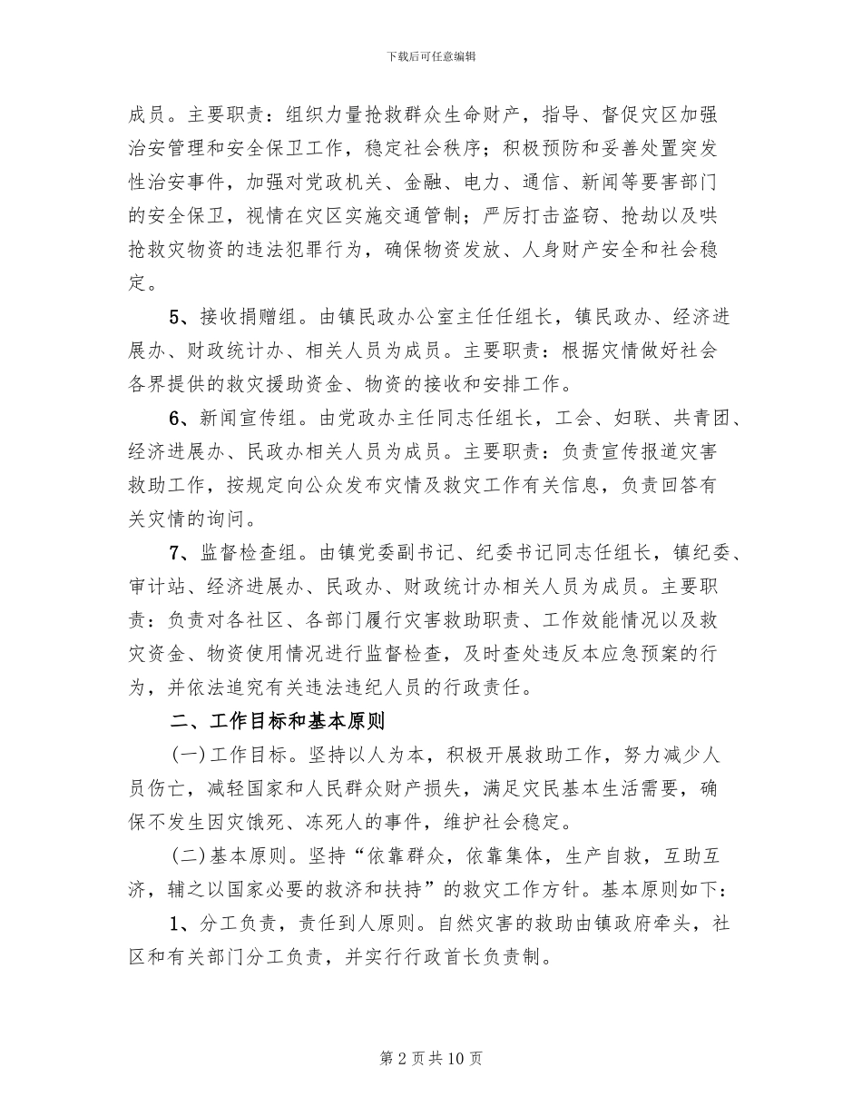 自然灾害救助应急措施方案_第2页