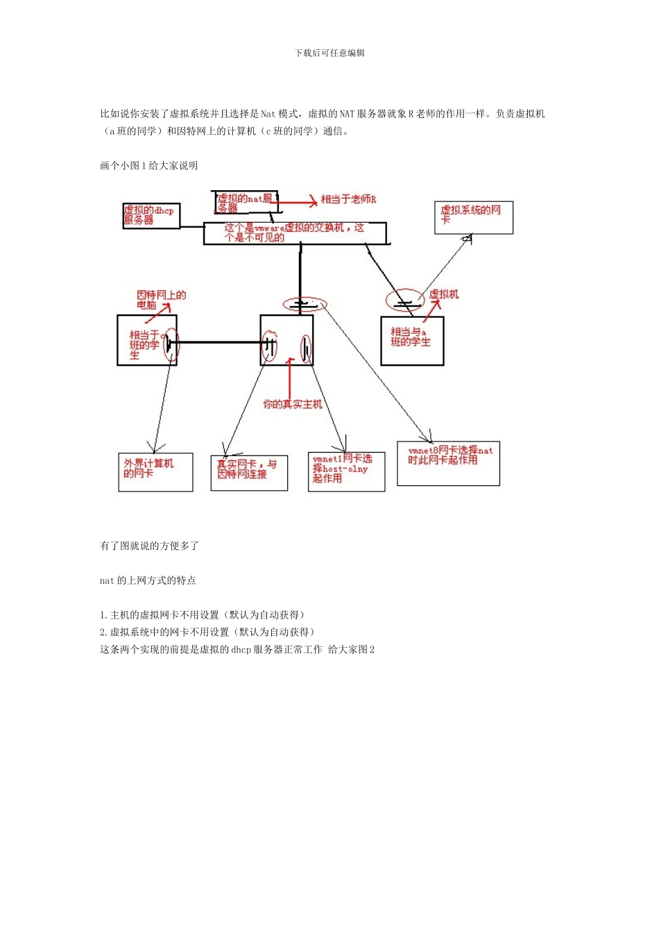 虚拟机如何上网详解教程_第2页