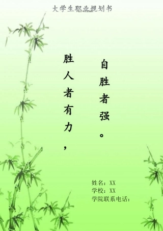 财务管理类专业（69页 28000字数）