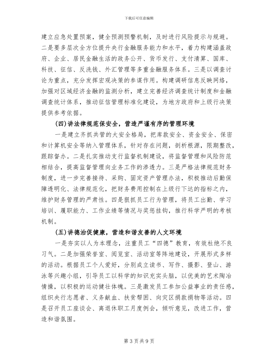 银行文明单位创建方案范文_第3页