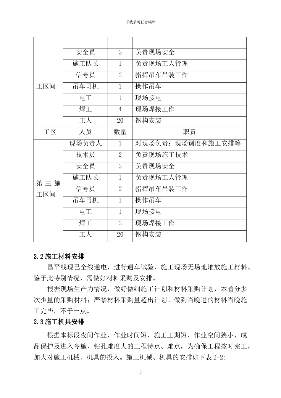 防雪棚钢结构施工方案_第3页