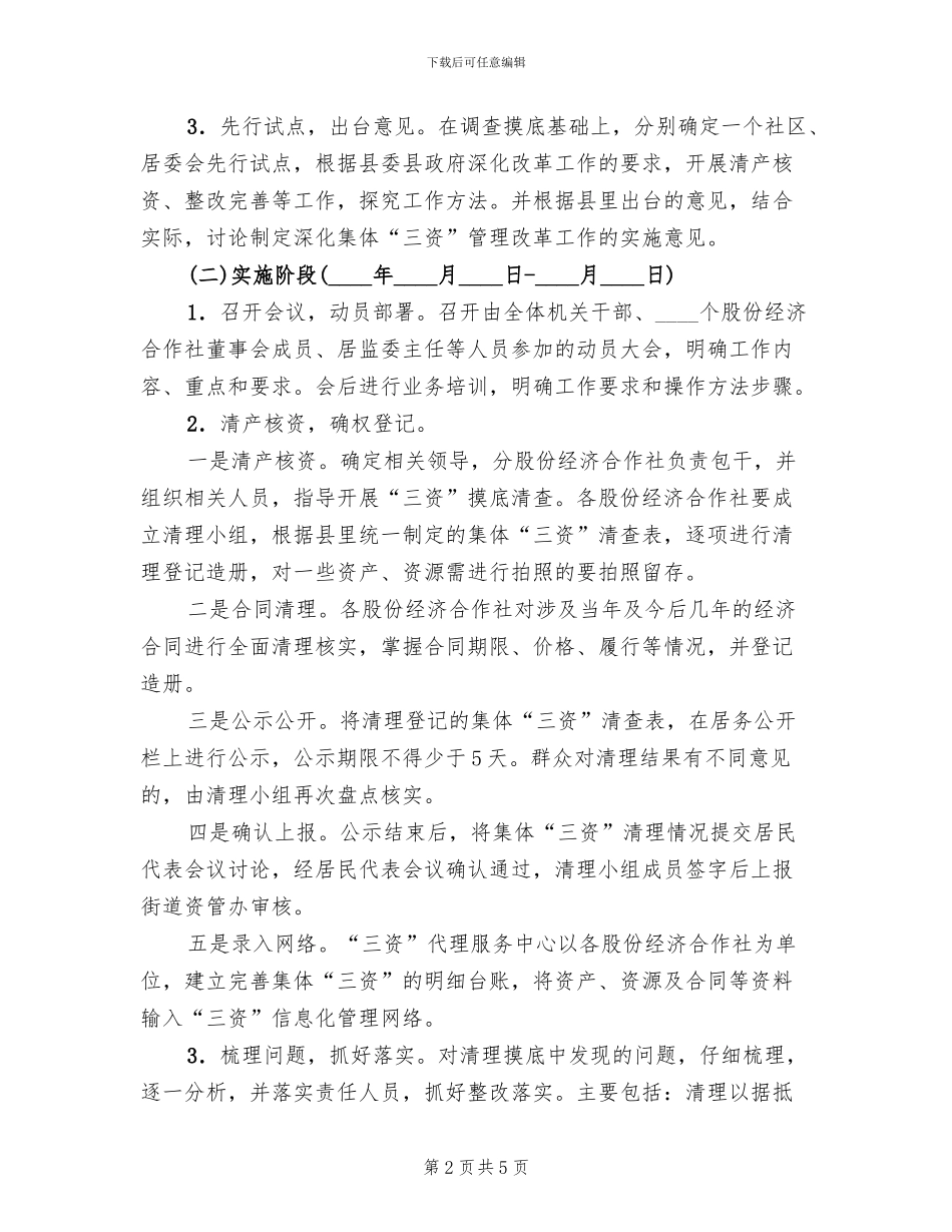 集体三资管理革新方案_第2页