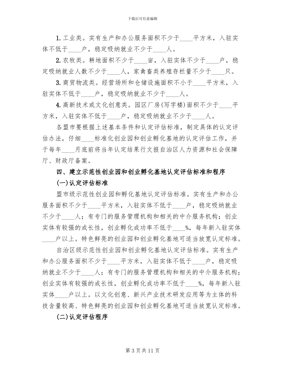 青年创业园建设方案范本_第3页