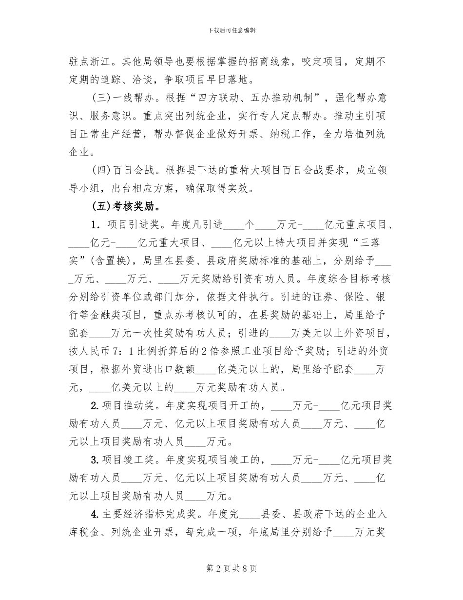 项目争先创优考核奖惩方案范文_第2页