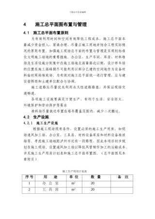 04 施工总平面图布置与管理