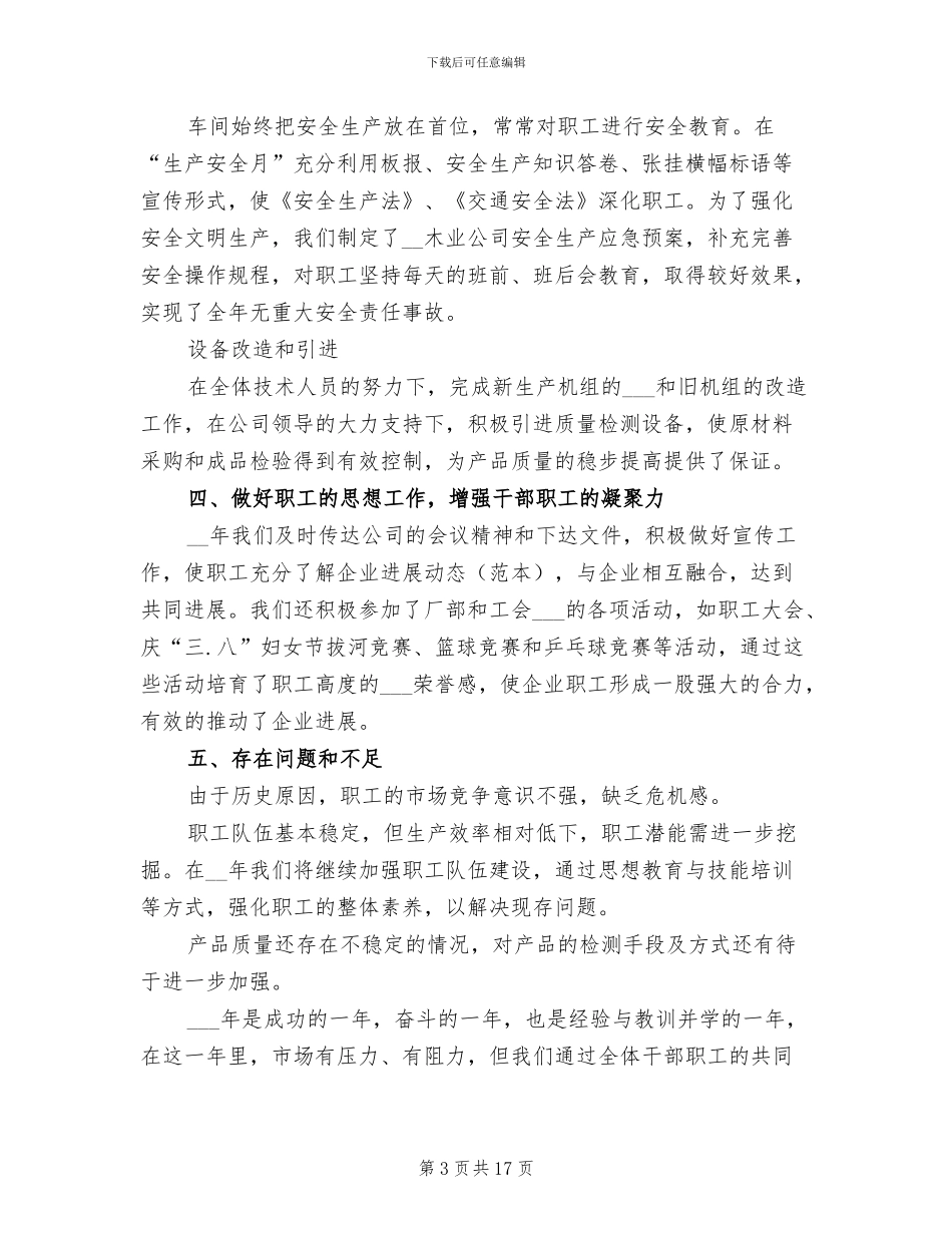 2024年企业总经理个人年度总结报告_第3页