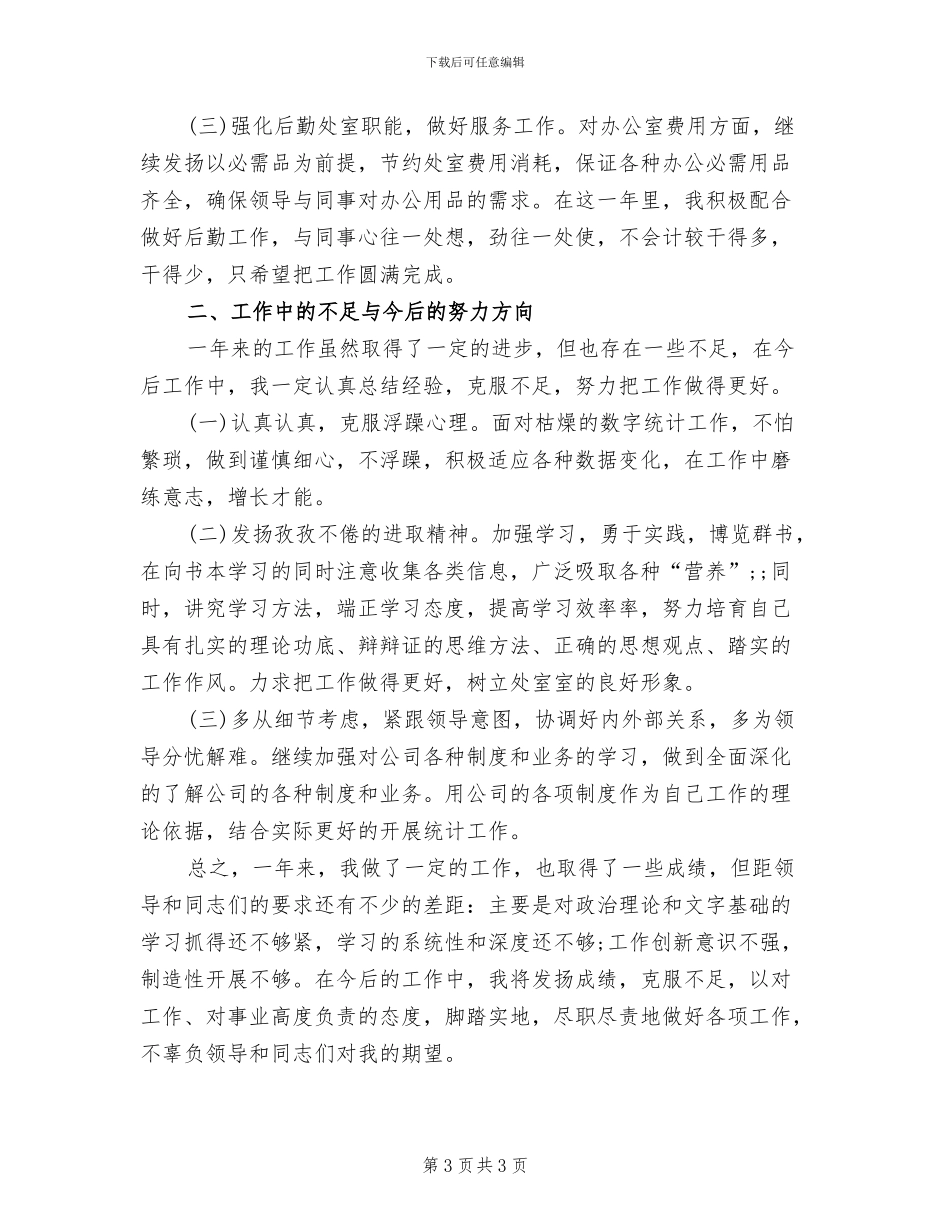 2024年企业统计个人年底总结_第3页