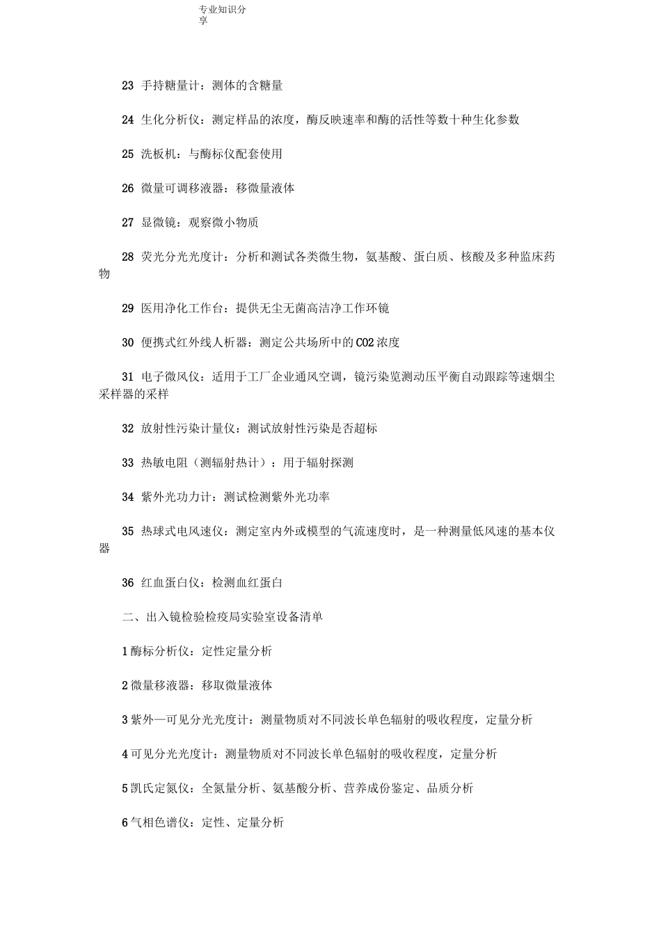 实验室仪器设备清单_第2页