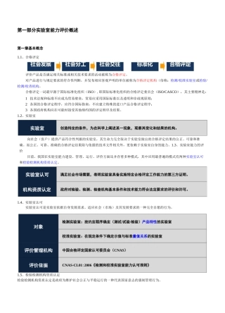 实验室认可与资质认定