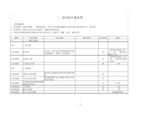 《江苏省医疗服务价格规范》