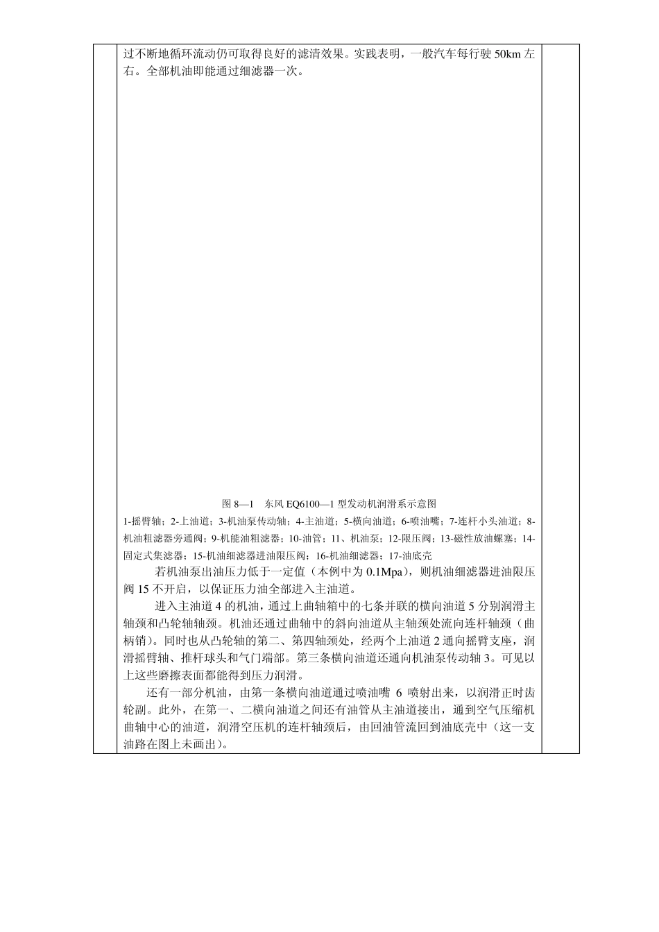 《汽车构造》全书教案——第八讲：发动机润滑系统_第3页