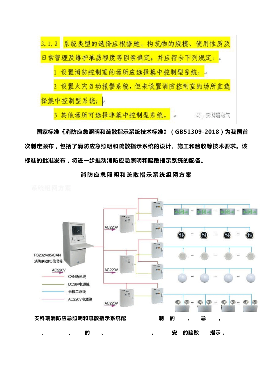 《消防应急照明和疏散指示系统技术标准》最新国标GB513092018于3月1日起正式实施安科瑞崔庭宇_第2页