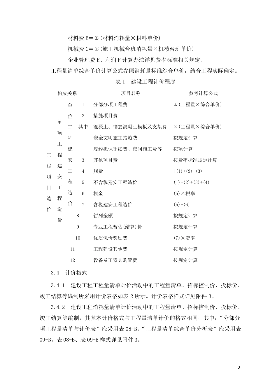 《深圳市建设工程计价规程》(2009)和计价费率标准,_整理过的可打印版本_第3页