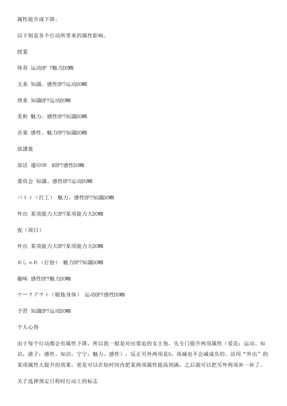 《爱相随LOVEPLUS》完美攻略_第2页