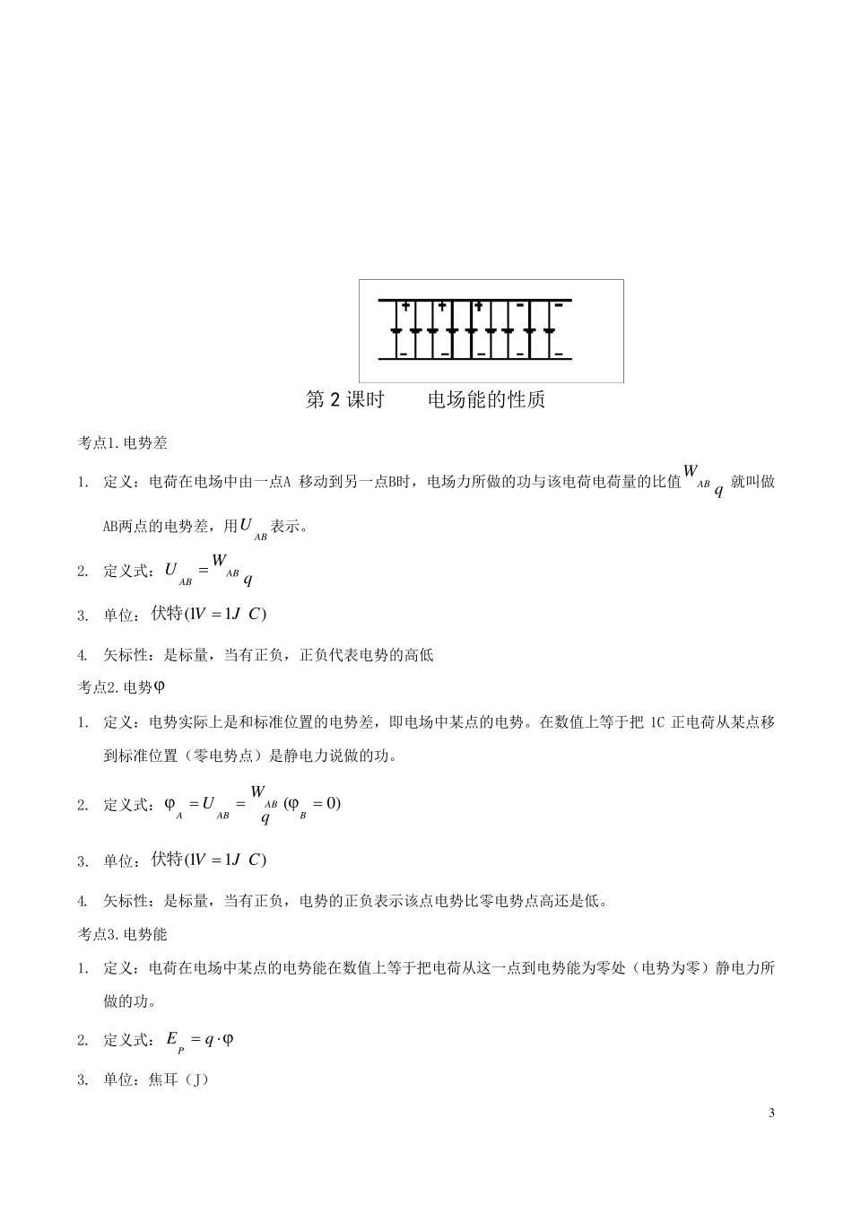 《物理选修31》知识点总结_第3页