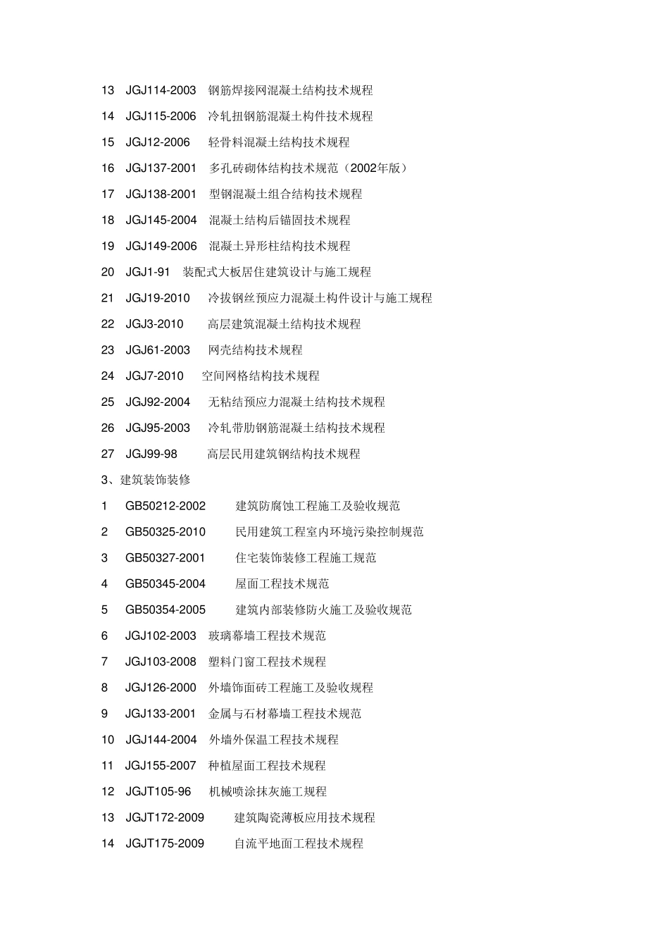 《现行建筑施工规范大全》全部电子版文件目录_第2页