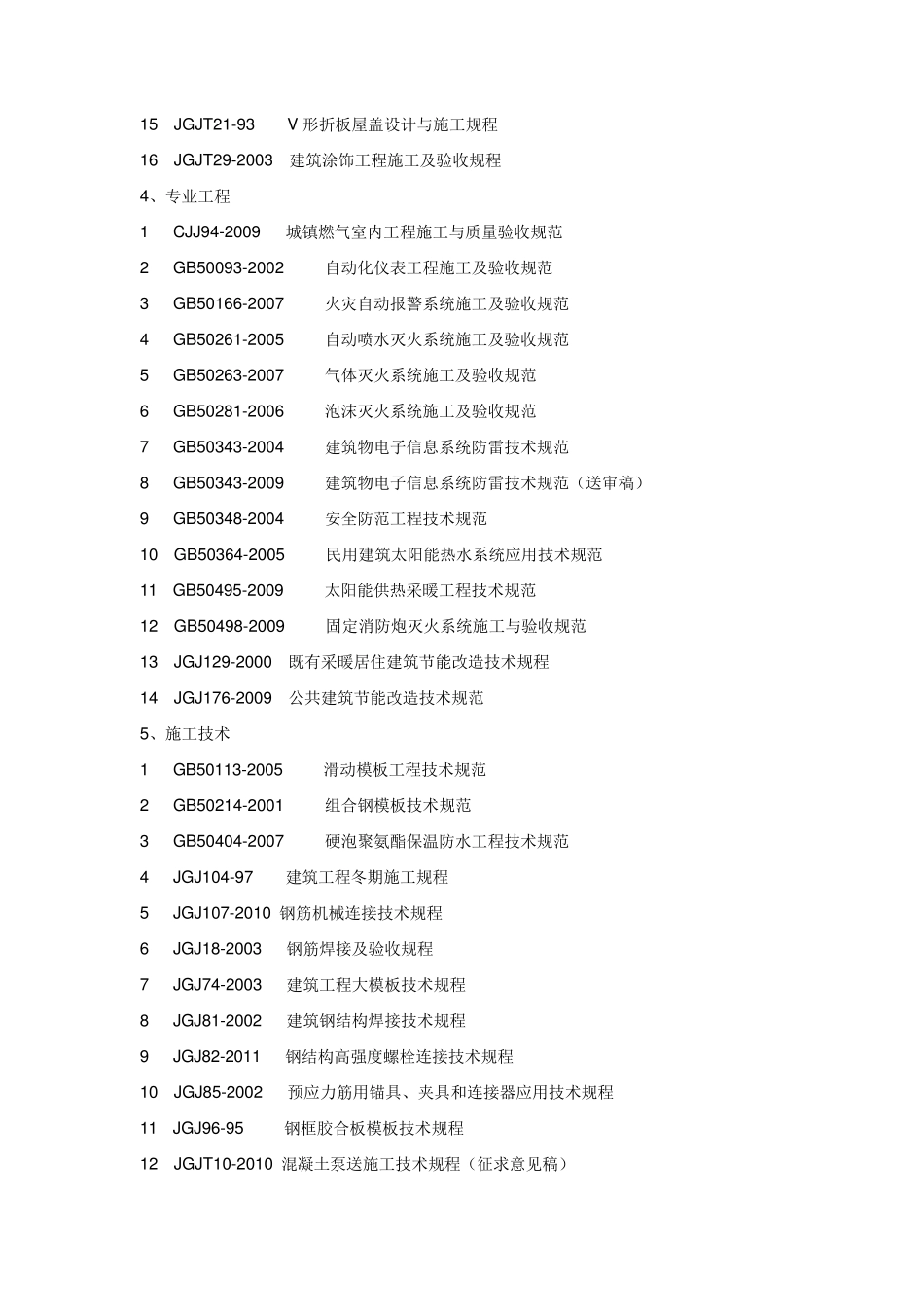 《现行建筑施工规范大全》全部电子版文件目录_第3页