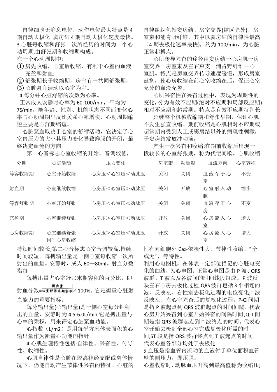 《生理学》各章知识点总结_第3页