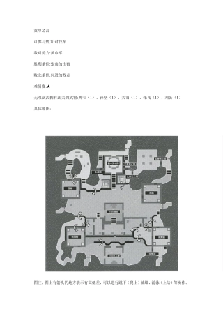 《真三国无双5》全战场地图详解
