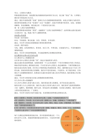 《积极性格图解》读书笔记