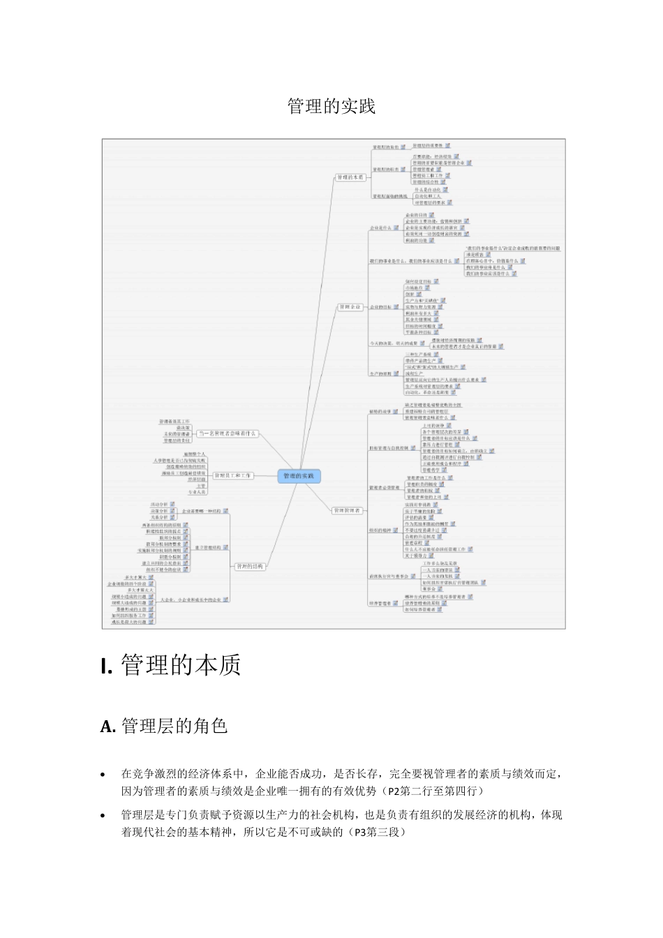 《管理的实践》核心思想摘要_第1页