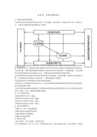 《系统集成项目管理工程师》知识点归纳