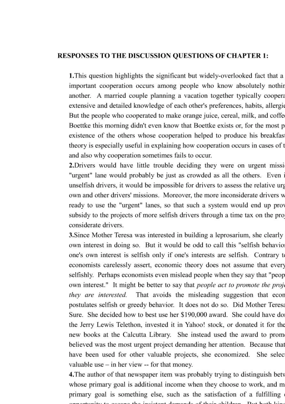 《经济学的思维方式》课后习题答案_第1页