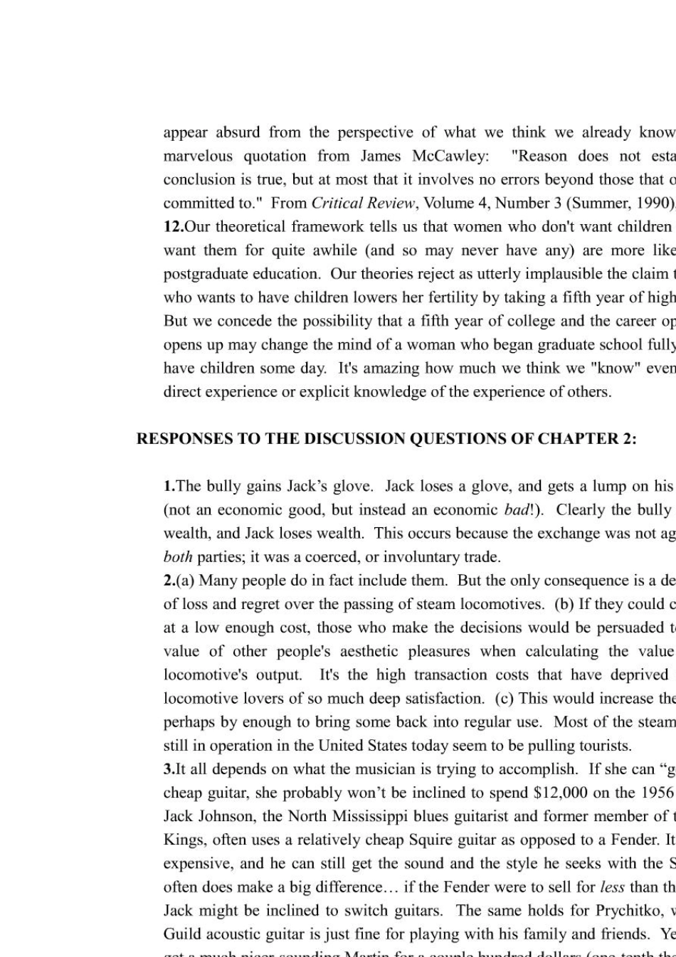 《经济学的思维方式》课后习题答案_第3页