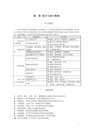 《统计学》课后习题答案