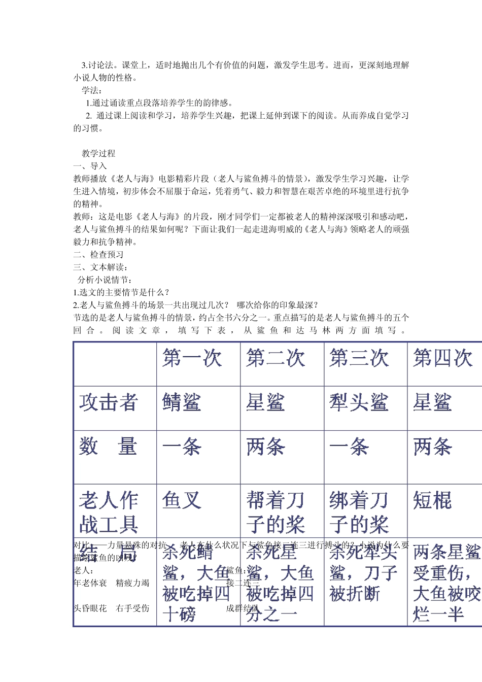 《老人与海》_第2页