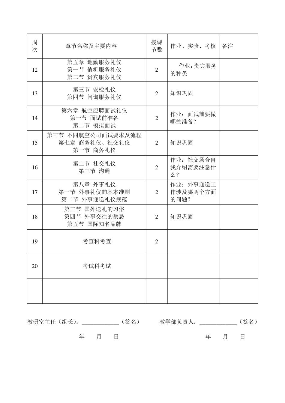 《航空服务礼仪》教案(总)_第3页