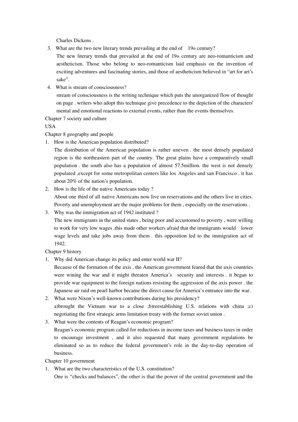 《英美概况》谢福之课后简答题及部分重点答案_第3页