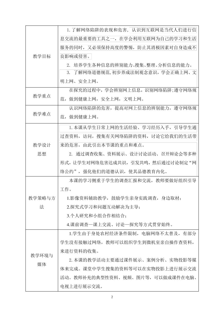 《警惕网络陷阱》_第2页