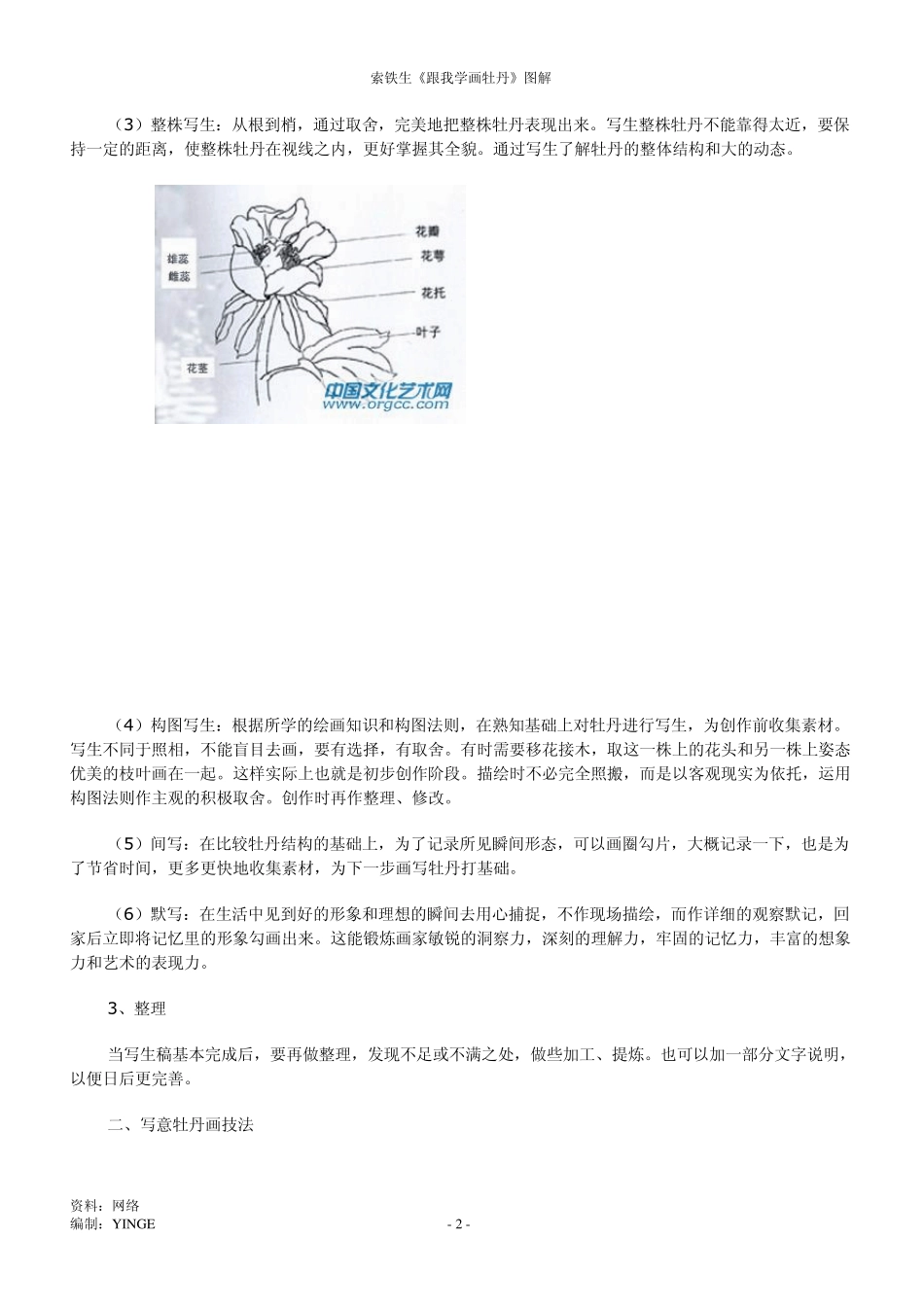 《跟我学画牡丹》图解_第2页